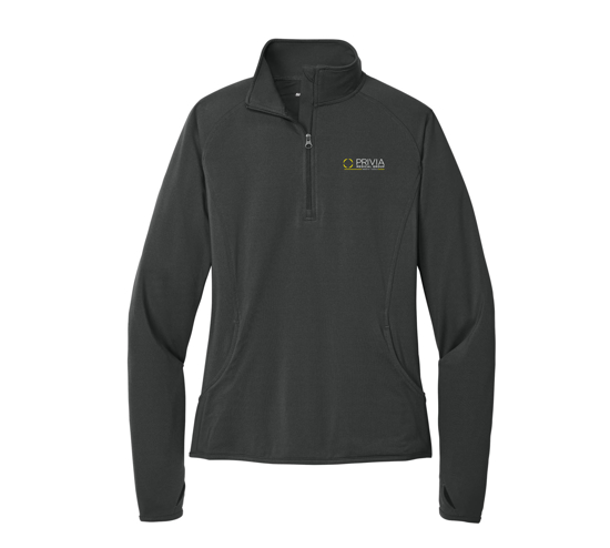 Picture of Ladies Sport-Tek® Sport-Wick® Stretch 1/4-Zip Pullover